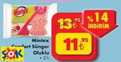 MİNTAX COMFORT SÜNGER OLUKLU